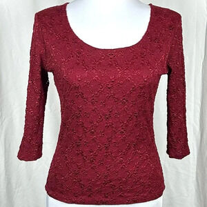 Vintage M Studio Lace Top